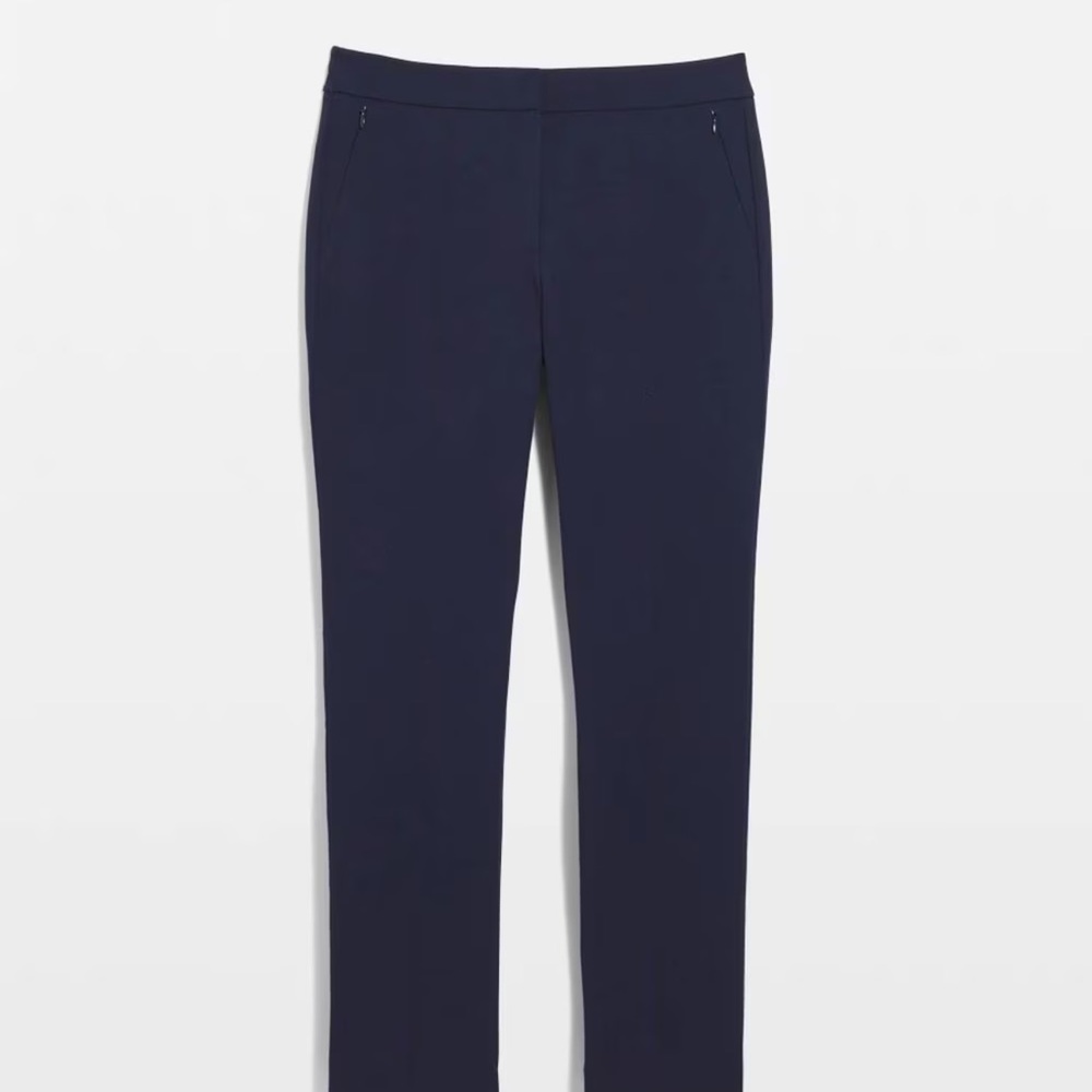Mid-Rise Stovepipe Pants - Picture 3 of 5